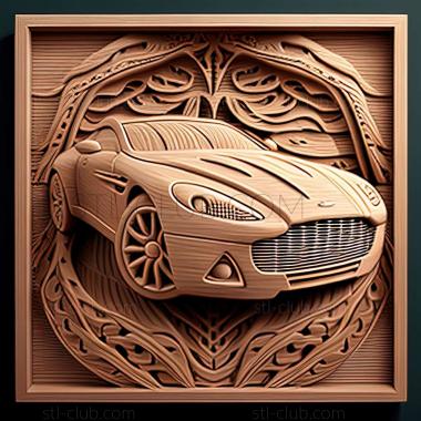 3D модель Aston Martin Rapide (STL)